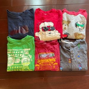 6 long sleeve boys 4t shirts